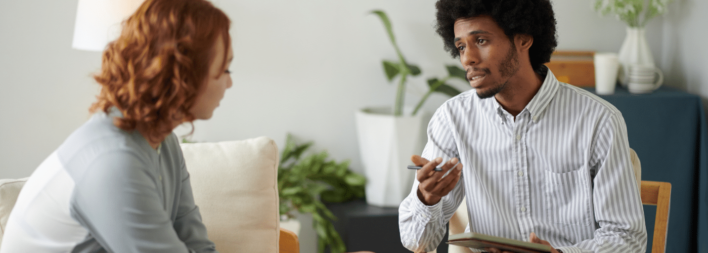 Employee using Ulliance EAP counseling services to navigate the stages of grieving.